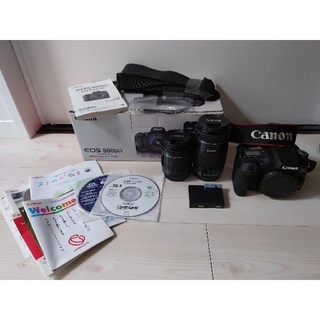 キヤノン(Canon)のCanon  EOS 8000D Wズームキット＋オマケ(デジタル一眼)