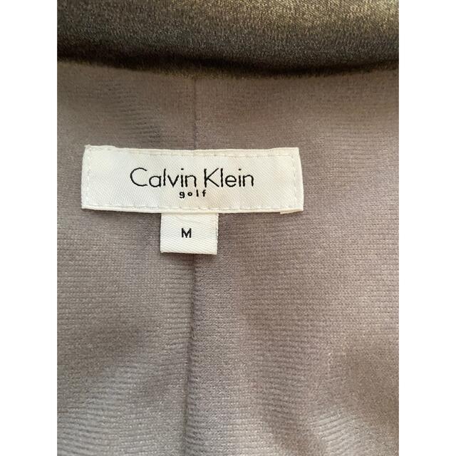 Calvin Klein(カルバンクライン)のカルバンクライン・ダウンジャケット・グレー・Mサイズ・美品 レディースのジャケット/アウター(ダウンジャケット)の商品写真