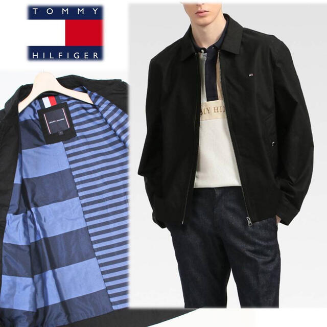 TOMMY HILFIGER(トミーヒルフィガー)の《トミーヒルフィガー》新品 豪華裏地 ストレッチ ヨットジャケット ブルゾン L メンズのジャケット/アウター(ブルゾン)の商品写真