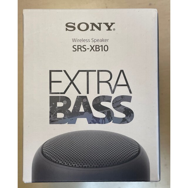 SONY(ソニー)のSony SRS-XB10 Bluetooth防水スピーカー スマホ/家電/カメラのオーディオ機器(スピーカー)の商品写真