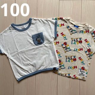 ディズニー(Disney)の【Disney】ドナルド☆ミッキーフレンズ Tシャツ 2点セット 100(Tシャツ/カットソー)