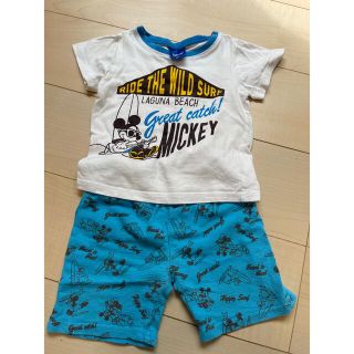 ディズニー　ミッキー　セットアップ(Tシャツ/カットソー)