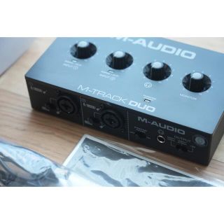 ★XLR端子入力2つ_単品★ M-Audio USB オーディオインターフェース(オーディオインターフェイス)