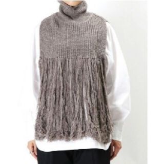 ハイク(HYKE)の【HYKE】ALPACOTTON TURTLENECK SWEATER CAPE(ニット/セーター)