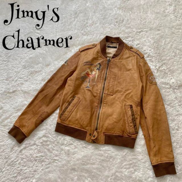 【即完売品】Jimy's Charmer☆レザージャケット ヌード エロ女の子