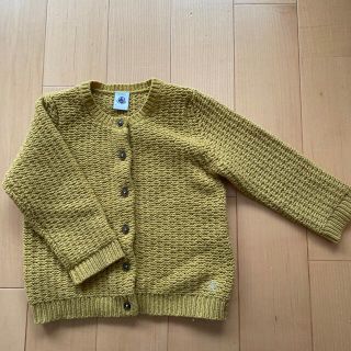 プチバトー(PETIT BATEAU)のプチバトー　カーディガン 24m 86cm(カーディガン/ボレロ)