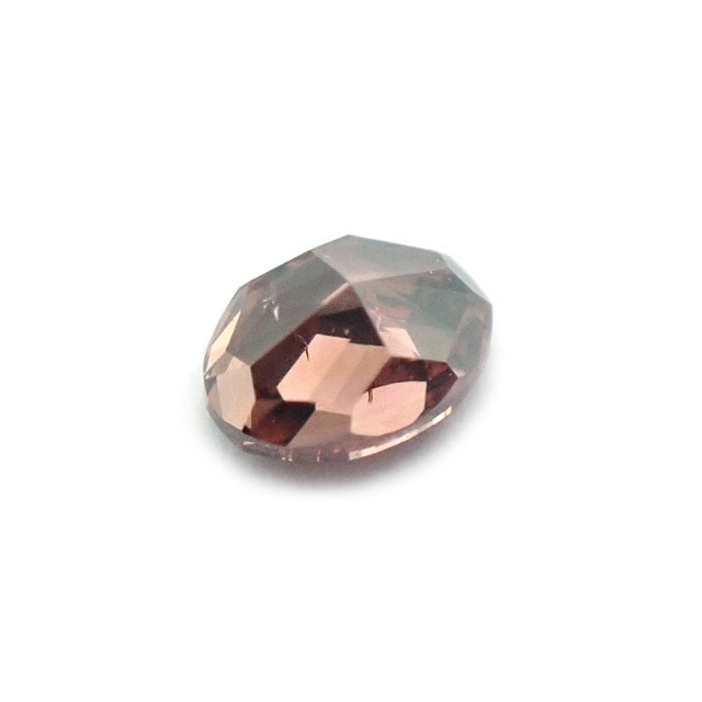 0.107ct ファンシー ピンク ブラウン ダイヤモンド ダイヤ ルース 裸石