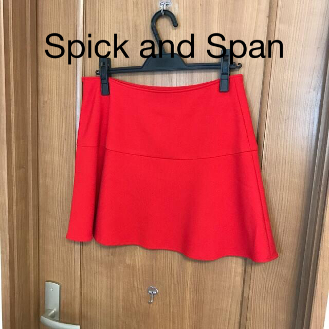 Spick & Span(スピックアンドスパン)のSpick and span ミニ・スカート 日本製 レディースのスカート(ミニスカート)の商品写真
