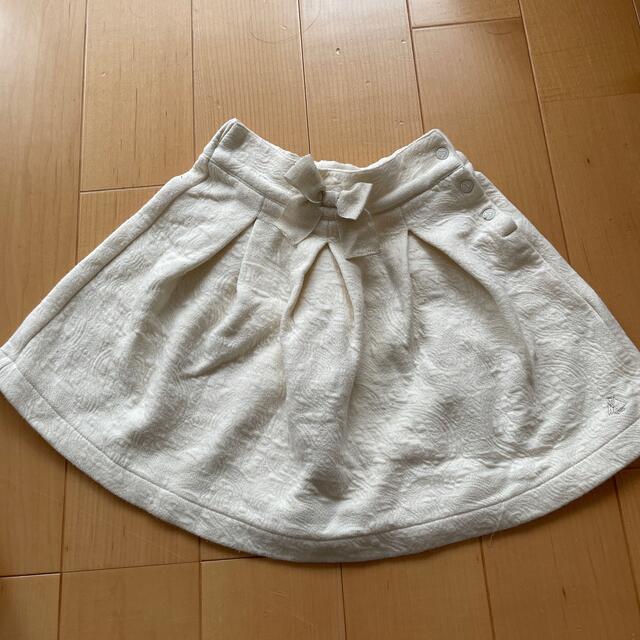 PETIT BATEAU(プチバトー)のプチバトー　スカート　4ans 104cm キッズ/ベビー/マタニティのキッズ服女の子用(90cm~)(スカート)の商品写真