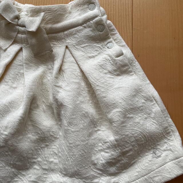 PETIT BATEAU(プチバトー)のプチバトー　スカート　4ans 104cm キッズ/ベビー/マタニティのキッズ服女の子用(90cm~)(スカート)の商品写真