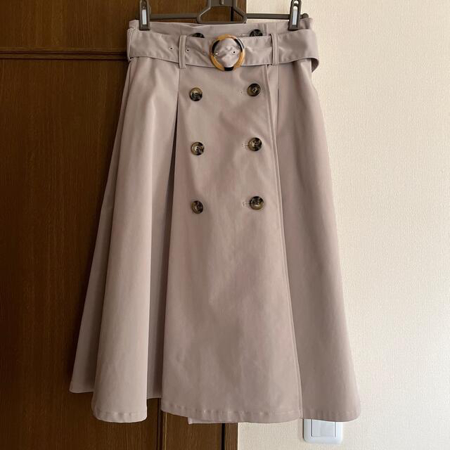 dazzlin(ダズリン)のトレンチスカート dazzlin レディースのスカート(ひざ丈スカート)の商品写真