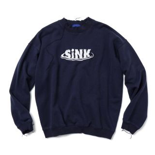 【SINK kotohayokozawa】WAVE LOGO SWEAT(トレーナー/スウェット)