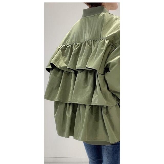新品❗️イシカワラボ フリルブルゾン