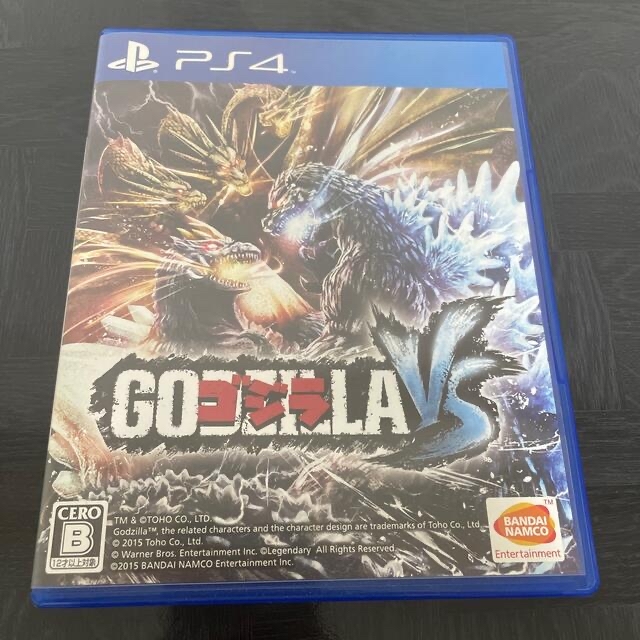 BANDAI(バンダイ)のゴジラ-GODZILLA-VS PS4 エンタメ/ホビーのゲームソフト/ゲーム機本体(家庭用ゲームソフト)の商品写真