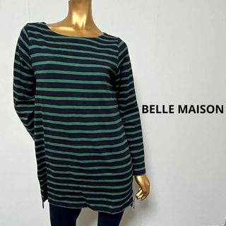 ベルメゾン(ベルメゾン)の【2221】BELLE MAISON プルオーバー ロング丈 トップス(カットソー(長袖/七分))