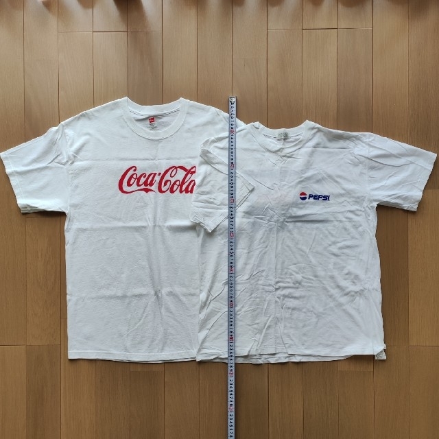 Hanes(ヘインズ)のTシャツ（大きいサイズ）コカ・コーラ。ペプシ（おまけ） メンズのトップス(Tシャツ/カットソー(半袖/袖なし))の商品写真