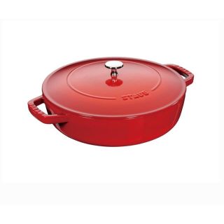 ストウブ(STAUB)のSTAUB ブレイザーソテーパン チェリーレッド 24㎝(鍋/フライパン)