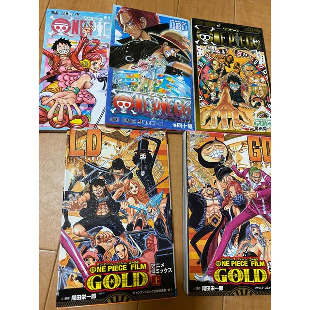 ＯＮＥ　ＰＩＥＣＥ　ＦＩＬＭ　ＧＯＬＤ 上下巻セット | フリマアプリ ラクマ