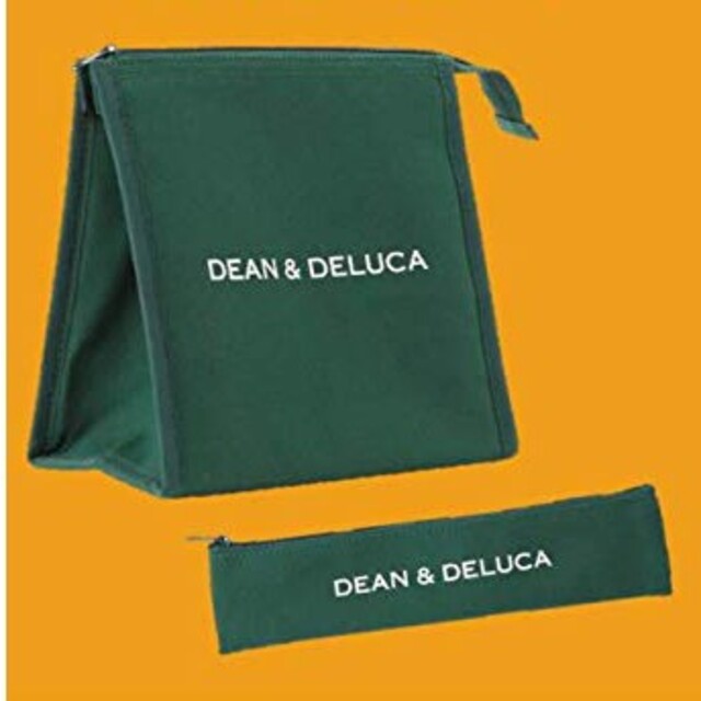 DEAN & DELUCA(ディーンアンドデルーカ)の【新品/未使用】DEAN & DELUCA 保冷ランチバッグ&カトラリーポーチ インテリア/住まい/日用品のキッチン/食器(弁当用品)の商品写真