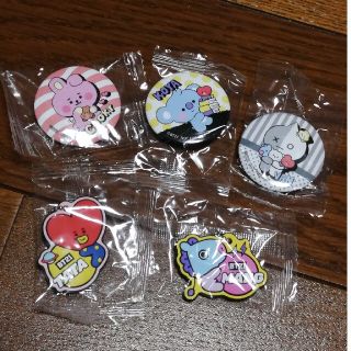 BT21×くら寿司5個セット(アイドルグッズ)