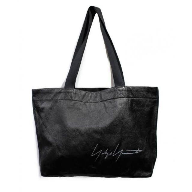 yohji yamamoto 30万ノベルティ レザートートバッグ 高評価なギフト