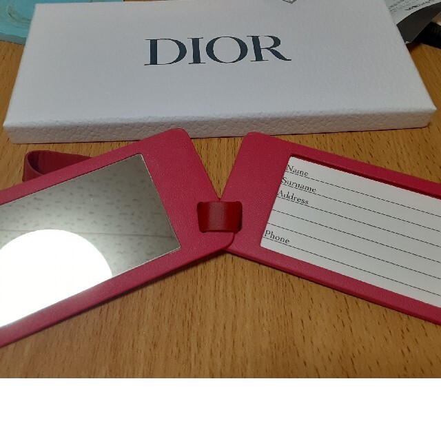 Dior(ディオール)のディオール　キャリーケースタグ レディースのバッグ(スーツケース/キャリーバッグ)の商品写真