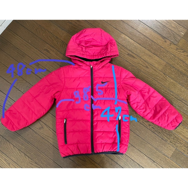 NIKE(ナイキ)の美品　ナイキ　キッズ　ジャケット　120 キッズ/ベビー/マタニティのキッズ服女の子用(90cm~)(ジャケット/上着)の商品写真