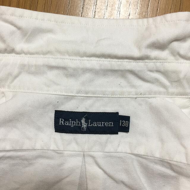 Ralph Lauren(ラルフローレン)のRalph Laurenシャツ130 キッズ/ベビー/マタニティのキッズ服男の子用(90cm~)(ブラウス)の商品写真