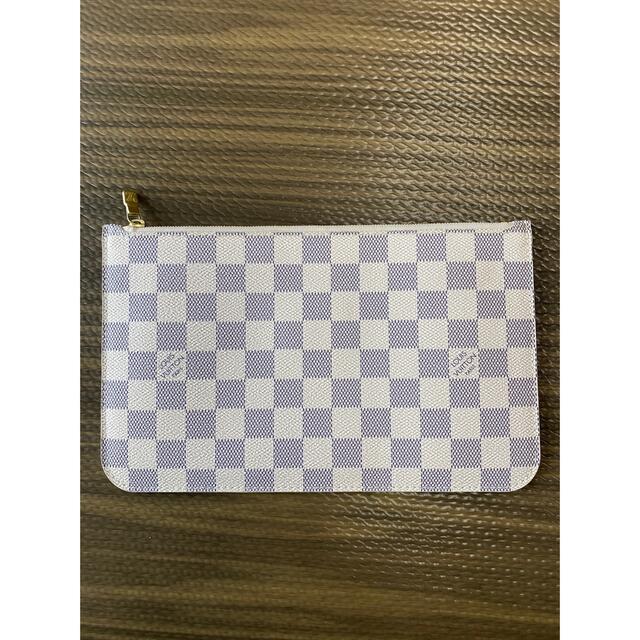 LOUIS VUITTONダミエアズール付属ポーチ 美品 - ポーチ