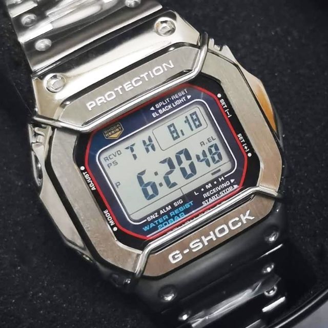 G-SHOCK GW-M5610 フルメタルカスタム + ワイヤーガード