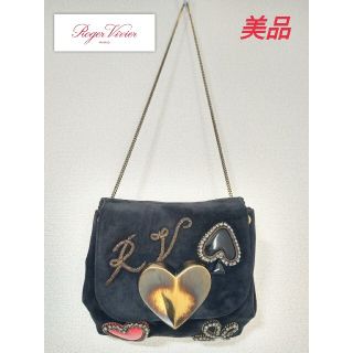 美品 ♡ ロジェヴィヴィエ RogerVivier ショルダー バッグ 青 紫