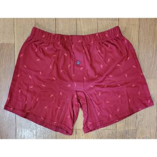 ポールスミス(Paul Smith)のポールスミス　新品　メンズ　ニットトランクス(ガラケー/レッドM)(トランクス)