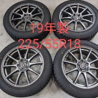 グッドイヤー(Goodyear)のスタッドレスタイヤ ホイールセット 225/55R18(タイヤ・ホイールセット)