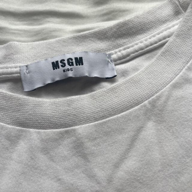 MSGM(エムエスジイエム)のMSGM ロンT キッズ/ベビー/マタニティのキッズ服男の子用(90cm~)(Tシャツ/カットソー)の商品写真