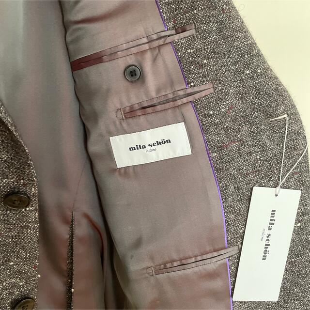 mila schon(ミラショーン)の<新品・極美品>ミラショーン　シルク・カシミヤジャケット メンズのジャケット/アウター(テーラードジャケット)の商品写真