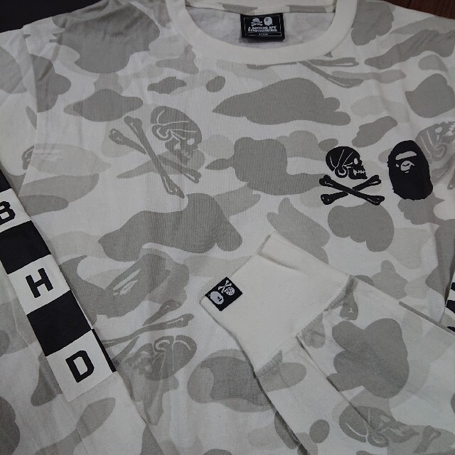 NEIGHBORHOOD × APE NHBP CAMO TEE LS 【サイズ交換OK】 7193円