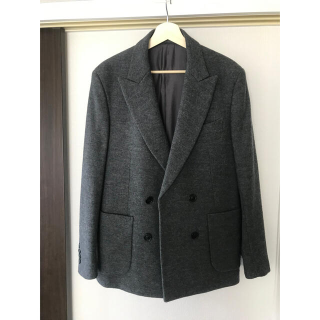 UNUSED(アンユーズド)の新品タグ付き☆ UNUSED DOUBLE BREST JACKET サイズ3 メンズのジャケット/アウター(テーラードジャケット)の商品写真