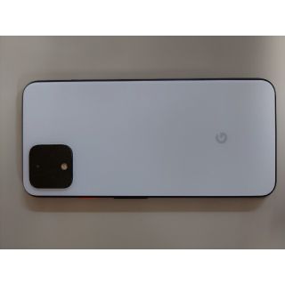 グーグルピクセル(Google Pixel)のGoogle Pixel 4 64GB ホワイト SIMロック解除済(スマートフォン本体)