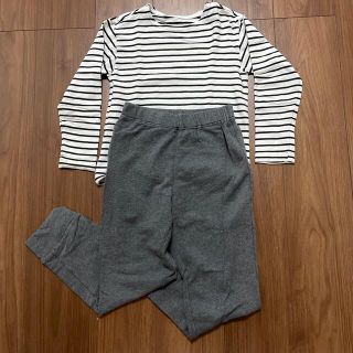 ユニクロ(UNIQLO)のUNIQLOルームウェア　130cm globalセット(パジャマ)