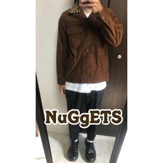 ほぼ未使用☆ Nuggets OPEN COLLAR LEOPARD SHIRT(シャツ)