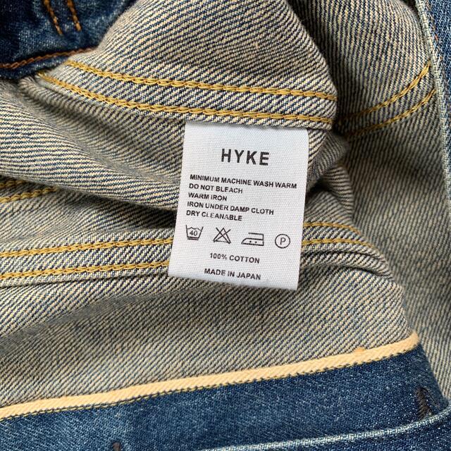 HYKE - デニムジャケットの通販 by mrndk｜ハイクならラクマ