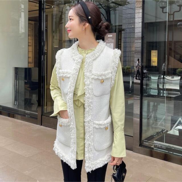 HYEON】flower petal blouse(フラワーペタルブラウス) トップス