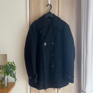 UNIQLO - ウールブレンドオーバーサイズピーコート オリーブL サイズ +