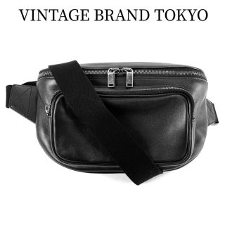 サンローラン(Saint Laurent)のSAINT LAURENT PARIS サンローランパリ ボディバッグ ウエストバッグ 革 鞄 かばん 557964 レザー    ブラック 黒 シルバー金具 メンズ 人気【中古品】(ボディーバッグ)