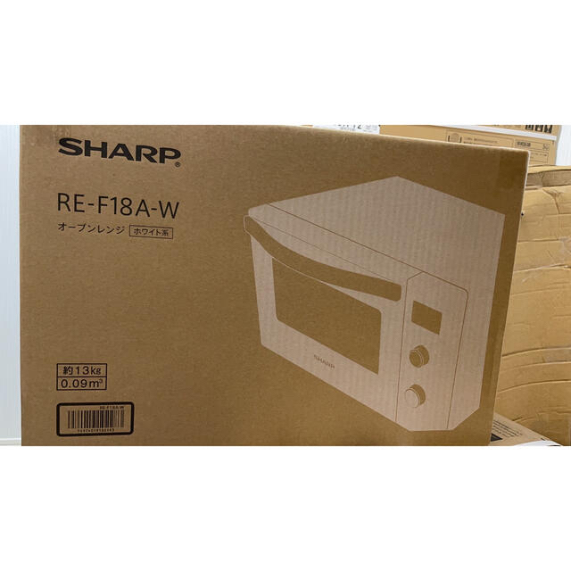 シャープ  RE-F18A-W SHARP  電子レンジ　新品未使用