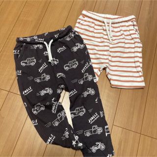 エイチアンドエム(H&M)のh&m ジョガーパンツ　セット　100(パンツ/スパッツ)