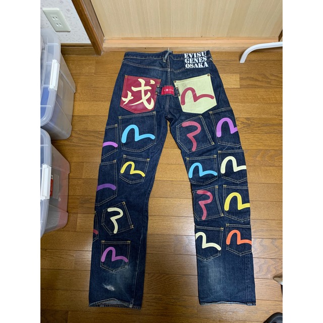 訳ありセール 格安) EVISU - 正規品 EVISU メニーポケット トラヴィス