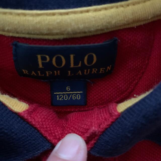 POLO RALPH LAUREN(ポロラルフローレン)のラルフローレン キッズ　ポロシャツ  120 キッズ/ベビー/マタニティのキッズ服男の子用(90cm~)(Tシャツ/カットソー)の商品写真