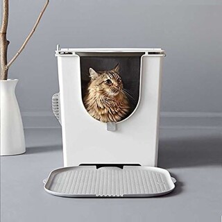 2個モデコ　モデキャット　フリップリターボックス(スコップインナーなし)猫トイレ(猫)