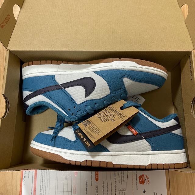 超目玉 Nike Dunk Low SE Toasty Grey/Blue 27cm - 靴/シューズ